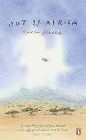 Out of Africa by Isak Dinesen book cover