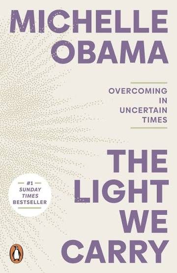 The Light We Carry by Michelle Obama book cover
