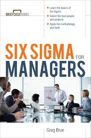 Six Sigma for managers by Greg Brue book cover