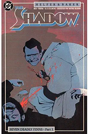 The Shadow #8 (Seven Deadly Finns Part 1, March 1988) by DC book cover