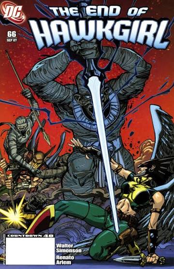 Hawkgirl #66 book cover