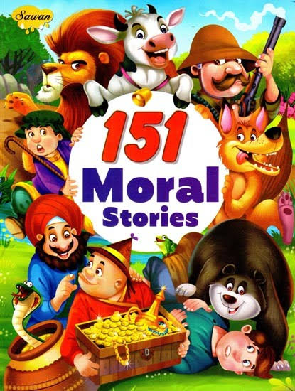 151 Moral Stories by Manoj Publications book cover