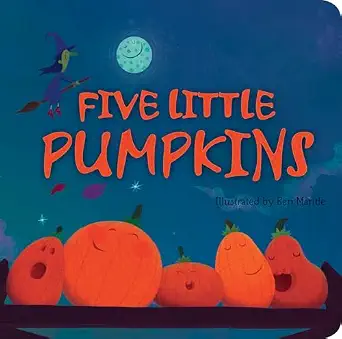 Five Little Pumpkins by Georgina Wren book cover