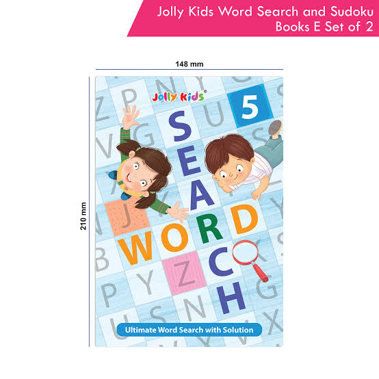 Word Search 5 by Jolly Kids book cover