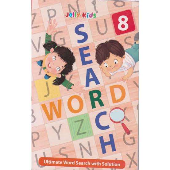 Word Search 8 by Jolly Kids book cover