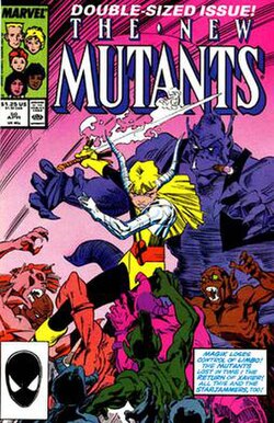 The New Mutants book cover