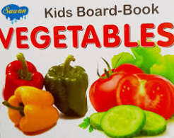Kids Board Book Vegetables book cover