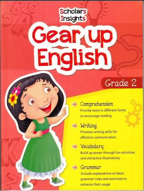 Gear Up English (Grade 2) by Scholars Insights book cover