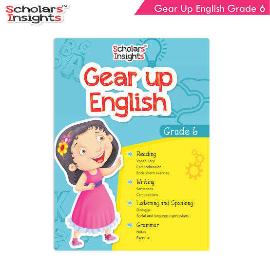 Gear Up English (Grade 6) by Scholars Insights book cover