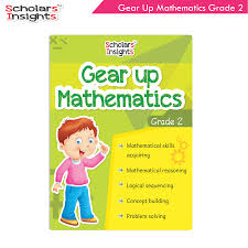 GearUp Mathematics (Grade 2) by Scholars Insights book cover