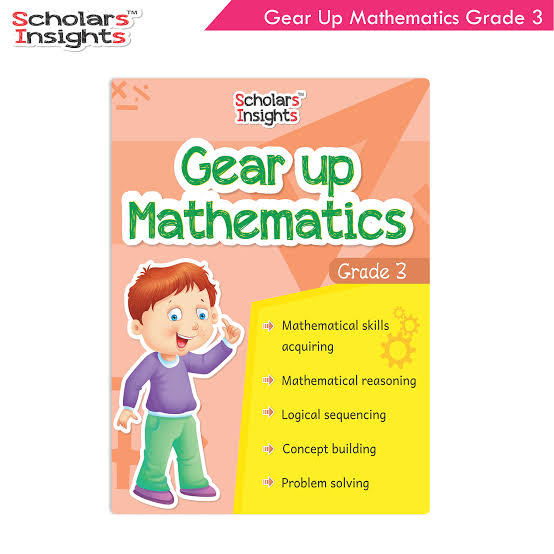 GearUp Mathematics (Grade 3) by Scholars Insights book cover