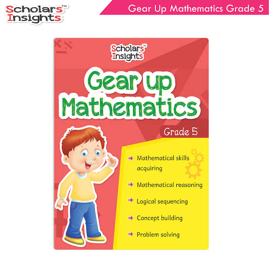 GearUp Mathematics (Grade 5) by Scholars Insights book cover
