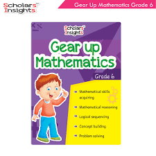 GearUp Mathematics (Grade 6) by Scholars Insights book cover