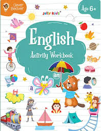 Jolly Kids English Activity Workbook Age 6+ by Sheth Publishing House book cover