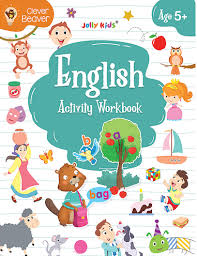 Jolly Kids English Activity Workbook Age 5+ by Sheth Publishing House book cover