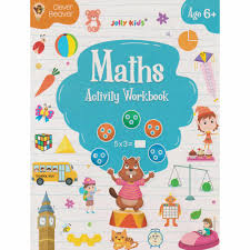 Jolly Kids Maths Activity Workbook Age 6+ by Sheth Publishing House book cover