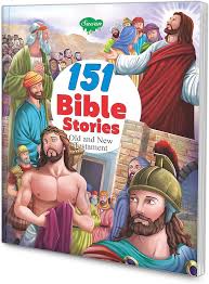 151 Bible Stories by Manoj Publications book cover