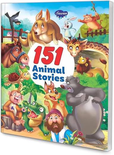 151 Animals Stories by Manoj Publications book cover