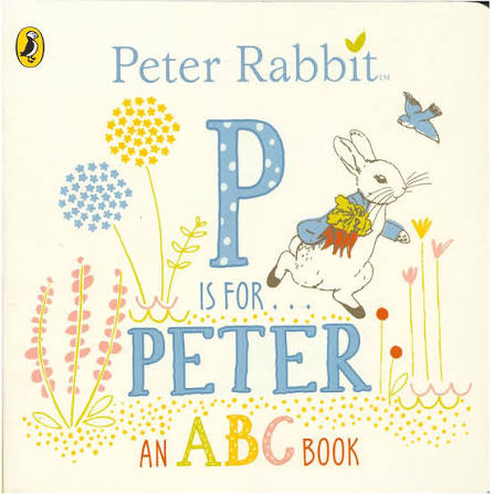 P Is For Peter Rabbit by Beatrix Potter book cover
