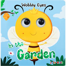 Wobbly Eyes In The Garden by Jolly Kids book cover