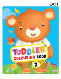 Toddler Colouring Book 2 by Jolly Kids book cover