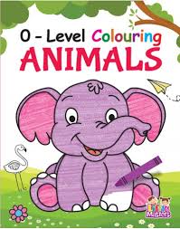 O-Level Colouring Animals by Infinity Publishing book cover