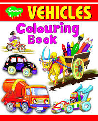 Vehicles Colouring Book book cover