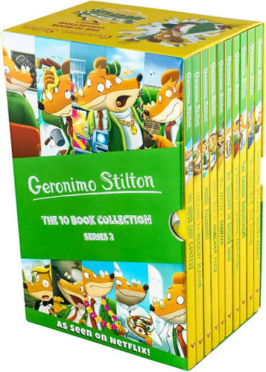 Geronimo Stilton Series 2 - 10 Book Box Set by Geronimo Stilton book cover