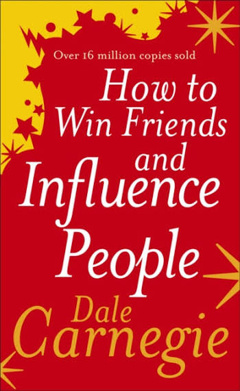How to Win Friends and Influence People by Dale Carnegie book cover