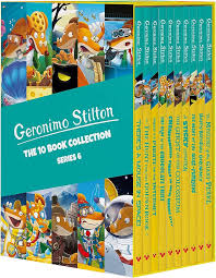 Geronimo Stilton Series 6 - 10 Book Box Set by Geronimo Stilton book cover