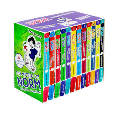 The World of Norm Collection 12 Books Box Set by Jonathan Meres book cover
